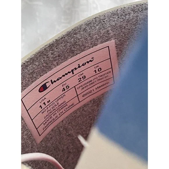 ⚽️Men’s Slides Size 11 Champion IPO Twister White Multi - Picture 10 of 12